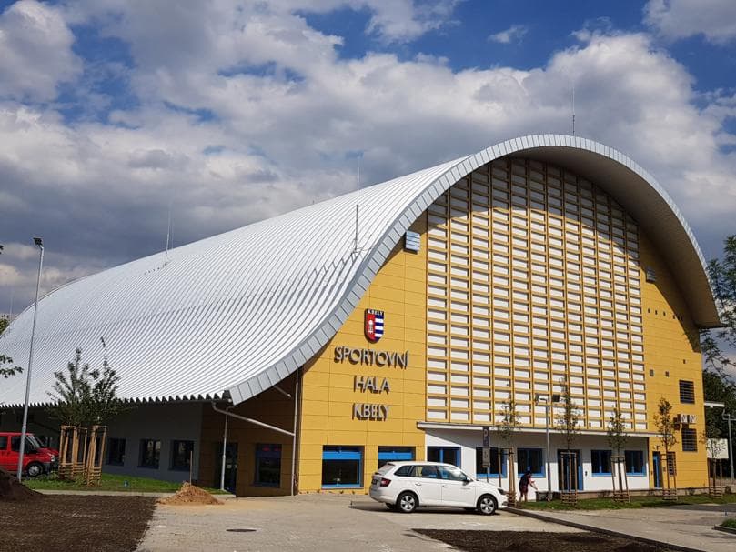Nová sportovní hala ve Kbelích
