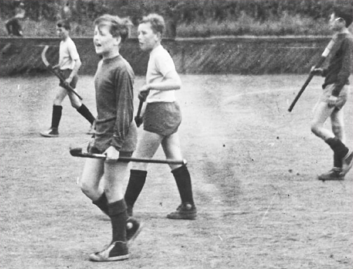 Hráči Kbel při jednom z prvních klubových zápasů v roce 1963